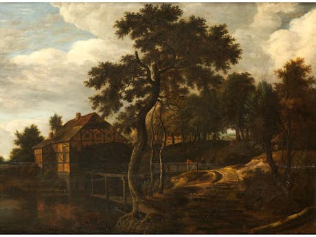 Meindert Hobbema, 1638 Amsterdam – 1709 Haarlem, Umkreis